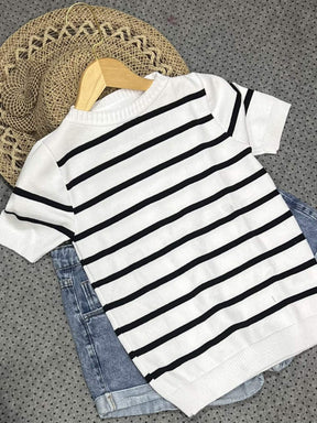 Blusa tricô modal