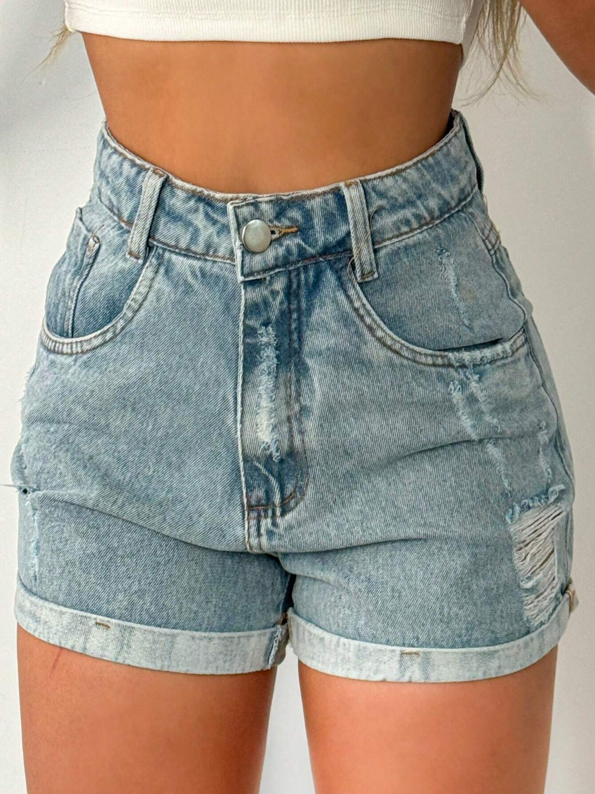 Shorts jeans juvenil