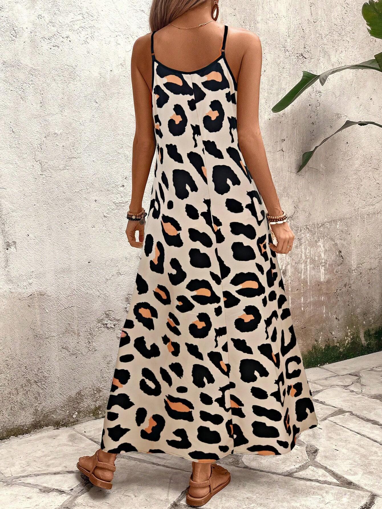 Vestido leopardo