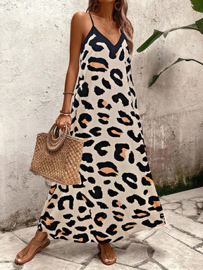 Vestido leopardo