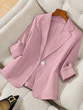 Blazer com lapela