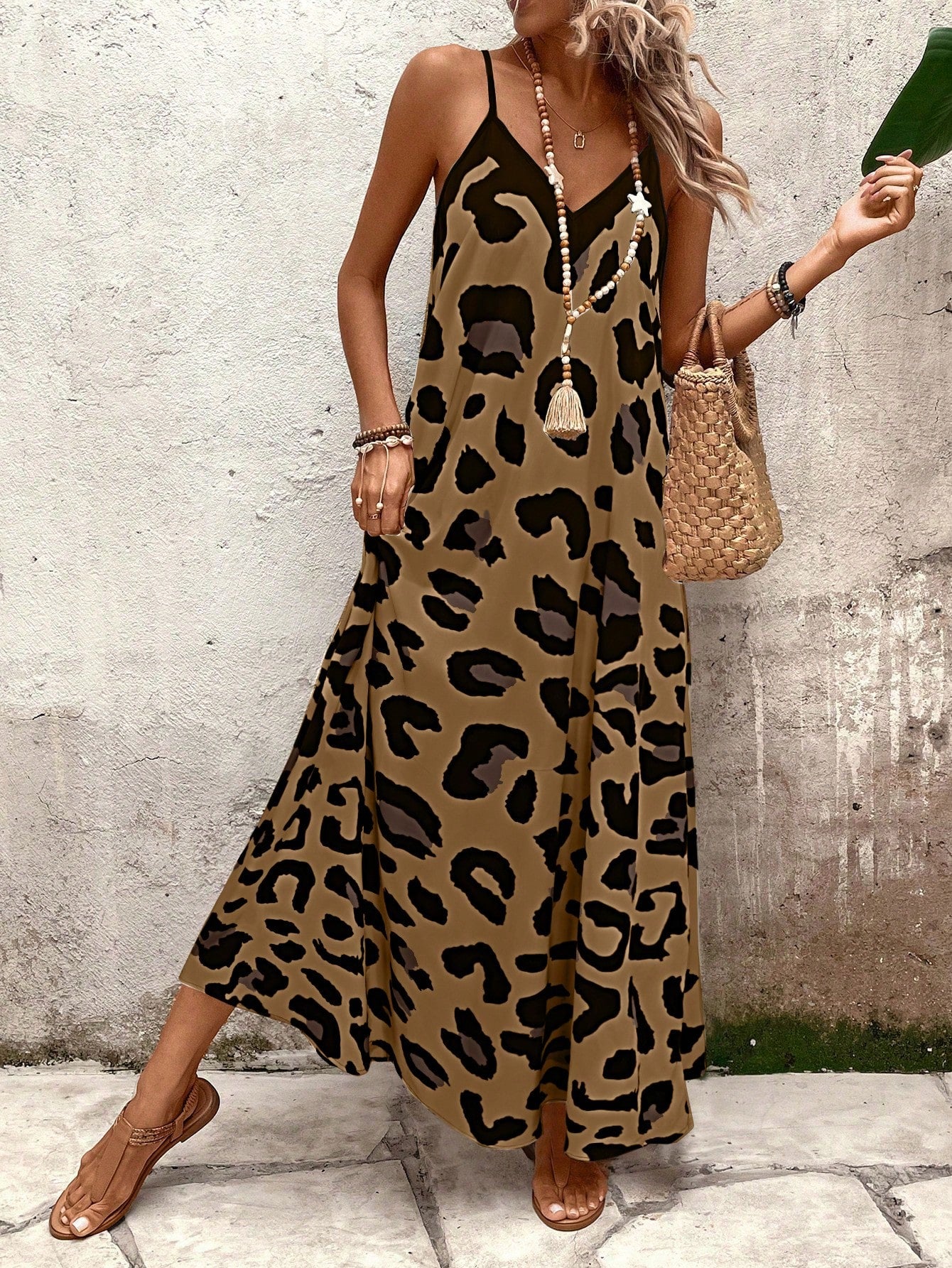 Vestido leopardo