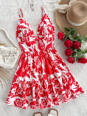 Vestido curto boho